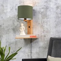 GOOD & MOJO Andes Wandlampe mit Ablage