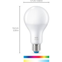 WiZ A67 LED-Lampe Wi-Fi E27 13W matt RGB