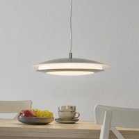 EGLO connect Moneva-C LED-Hängelampe nickel Ø 48