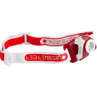 LED-LENSER 6106 LED LENSER SEO 5 - Stirnlampe (Rot/Weiss)