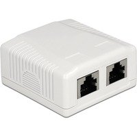 RJ-45 Anschlussdose 2 Port Cat.6a LSA