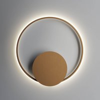 Fabbian Olympic LED-Wandlampe 3.000K Ø60cm bronze