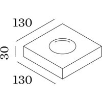 WEVER & DUCRÉ Leens 2.0 LED-Wandleuchte weiß