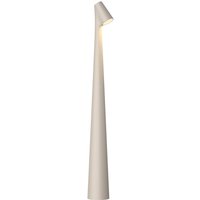 Vibia Africa LED-Tischleuchte Höhe 45cm hellbeige