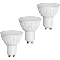 Arcchio GU10-Lampe 100° 7W 2.700K dimmbar 3er-Set