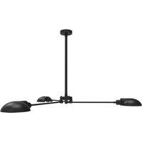 Aluminor Lautan Abstands-Deckenlampe 3-flg schwarz