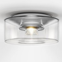 serien.lighting Curling M Decke 2.700K Glas klar