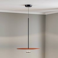 Vibia Flat LED-Hängelampe 1-flg. Ø 55cm terracotta