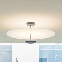 Vibia Flat LED-Deckenleuchte 2-flg. Ø 90 cm weiß