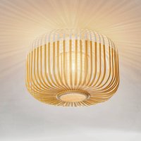 Forestier Bamboo Light S Deckenlampe 35cm weiß