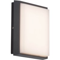 AEG Letan Square - eckige LED-Außenwandlampe 9 W