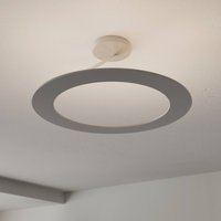 Bopp Stella Deckenlampe 1Ring Ø 30cm alu/weiß