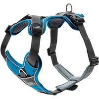 Hundegeschirr Hunter Divo Blau L 72-100 cm