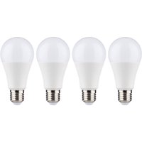 LED-Lampe E27 12W 2.700K opal im 4er-Pack