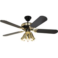 Deckenventilator Black Magic mit Licht