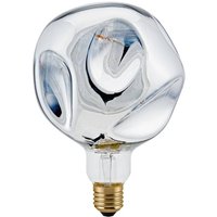 LED-Leuchtmittel Giant Ball E27 4W 918 dim silber-metall.