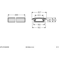 EVN APFLAT3 Alu-Profil