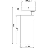 LED-Deckenstrahler Lucea