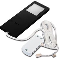 Unterbaulampe LED Slim-Pad F Dimmer 3.000K schwarz