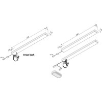 LED-Unterbaulampe Add-On Mini Touchdim 3er 4.000K