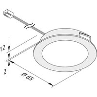 LED-Möbeleinbauleuchte FAR 58