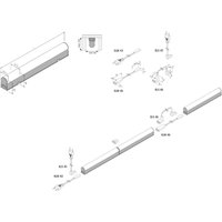 LED-Lichtleiste EcoLite F HO Anbau