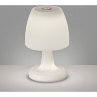 LED-Außentischlampe Barletta mit Akku RGBW dimmbar