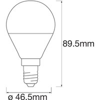 LEDVANCE SMART+ WiFi E14 5W Tropfen RGBW 3er