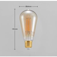 LED-Lampe E27 ST64 6