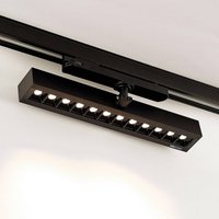 Arcchio Millay LED-Schienenstrahler schwarz 3000K