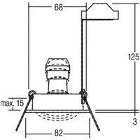 BRUMBERG Einbaustrahler Tirrel-R