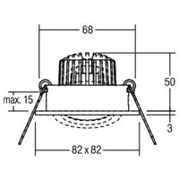 BRUMBERG LED-Einbaustrahler Tirrel-S