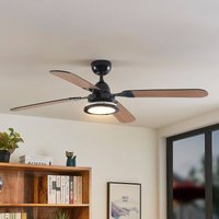 Lucande LED-Deckenventilator Tedric