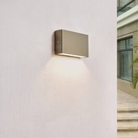 Arcchio Karline LED-Außenwandleuchte Edelstahl 4W