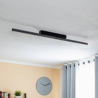 Quitani Zino LED-Deckenleuchte Schiefer grau 38W