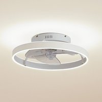 Lindby LED-Deckenventilator Momitu