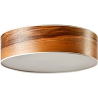 LeuchtNatur Discus Deckenlampe 55cm Nussbaum europ