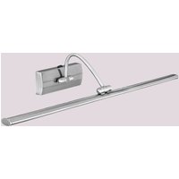 Verstellbare LED-Bilderlampe Head m. Nickelfinish