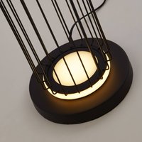 LED-Stehleuchte Cage in Käfigdesign