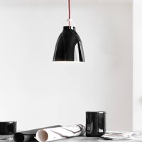 FRITZ HANSEN Caravaggio P1 Glanz schwarz