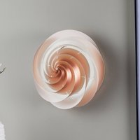 LE KLINT Swirl Small - kupferfarbene Wandleuchte