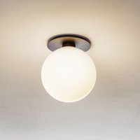 Audo TR Bulb LED-Deckenleuchte schwarz/opal matt