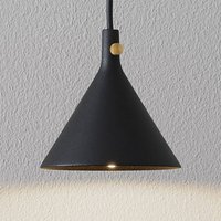 Audo Cast LED-Hängeleuchte in Schwarz