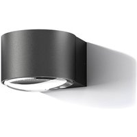 LOOM DESIGN Frey LED-Wandleuchte IP65 1x6W schwarz