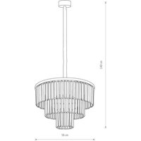 Hängeleuchte Cristal