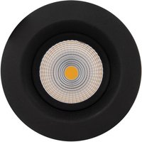 SLC One Soft LED-Einbauspot dim-to-warm schwarz