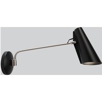 Northern Birdy Wandlampe 53cm schwarz/stahl