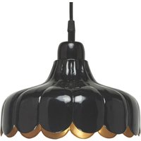 PR Home Hängelampe Wells Small schwarz/gold Ø 24 cm Stecker