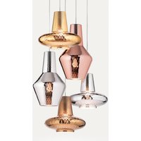 Hängeleuchte Romeo 130 cm roségold metallic