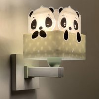 Dalber Panda Wandleuchte mit Stecker